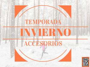 accesorios de invierno